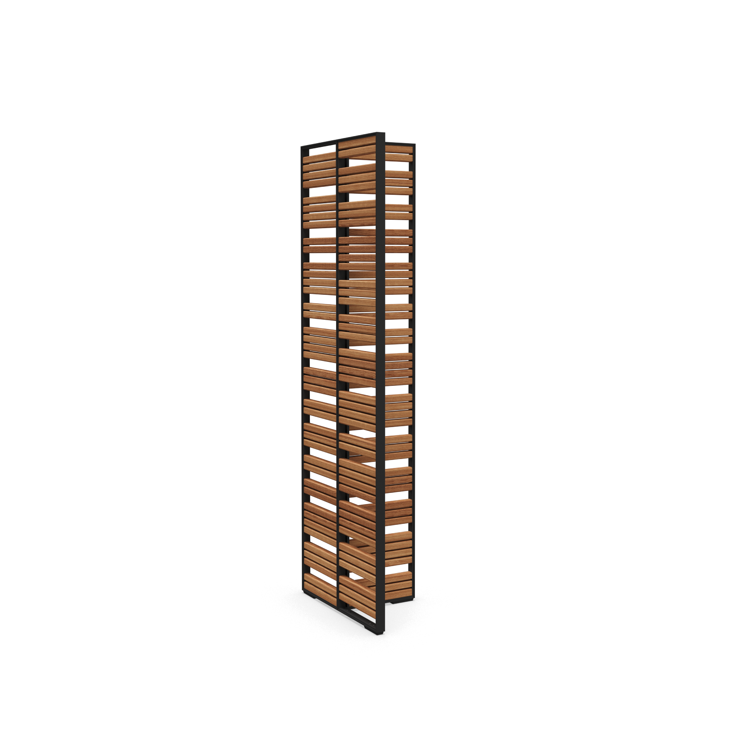 T Shape Teak Privacy Screen