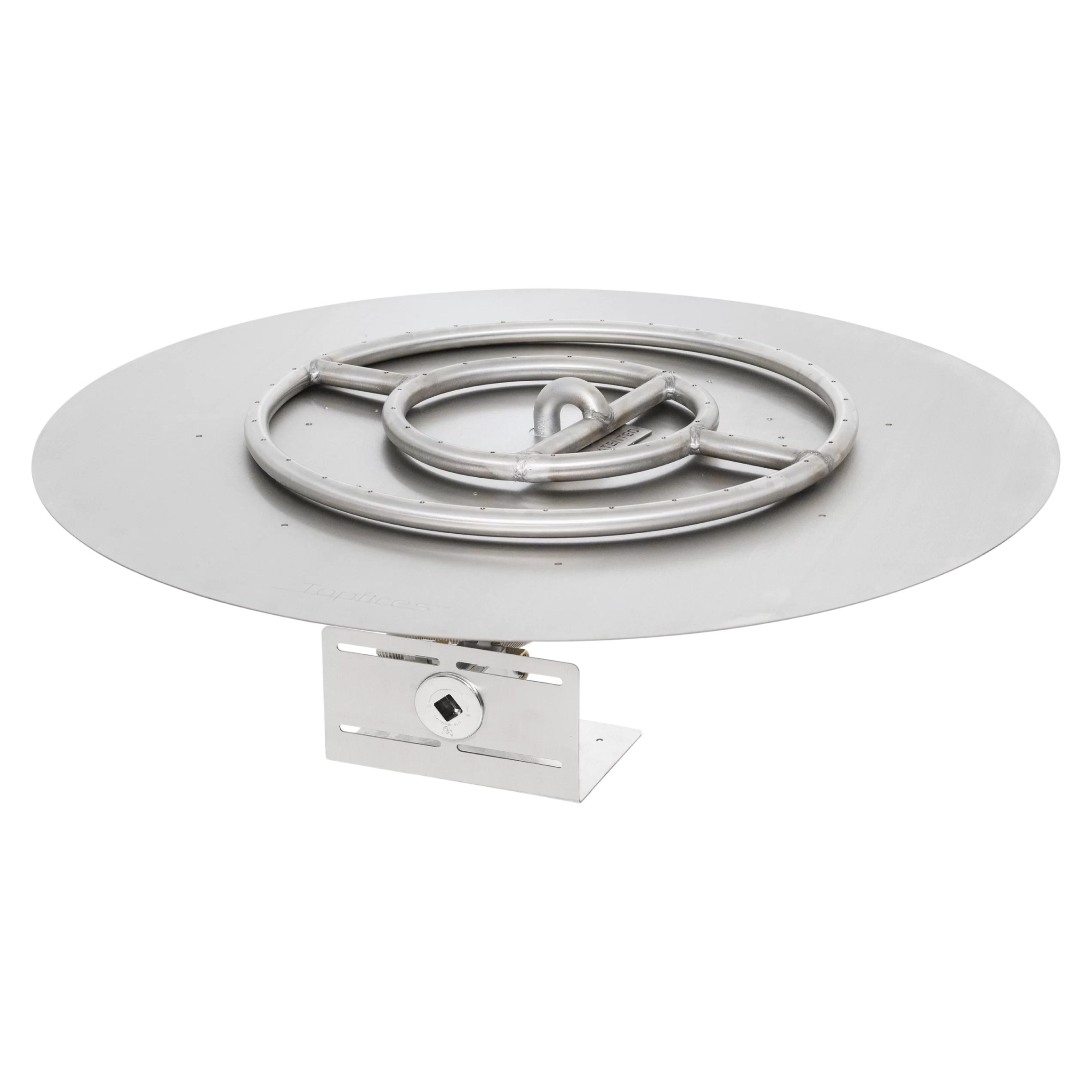 Round Flat Pan & Round Stainless Steel Burner