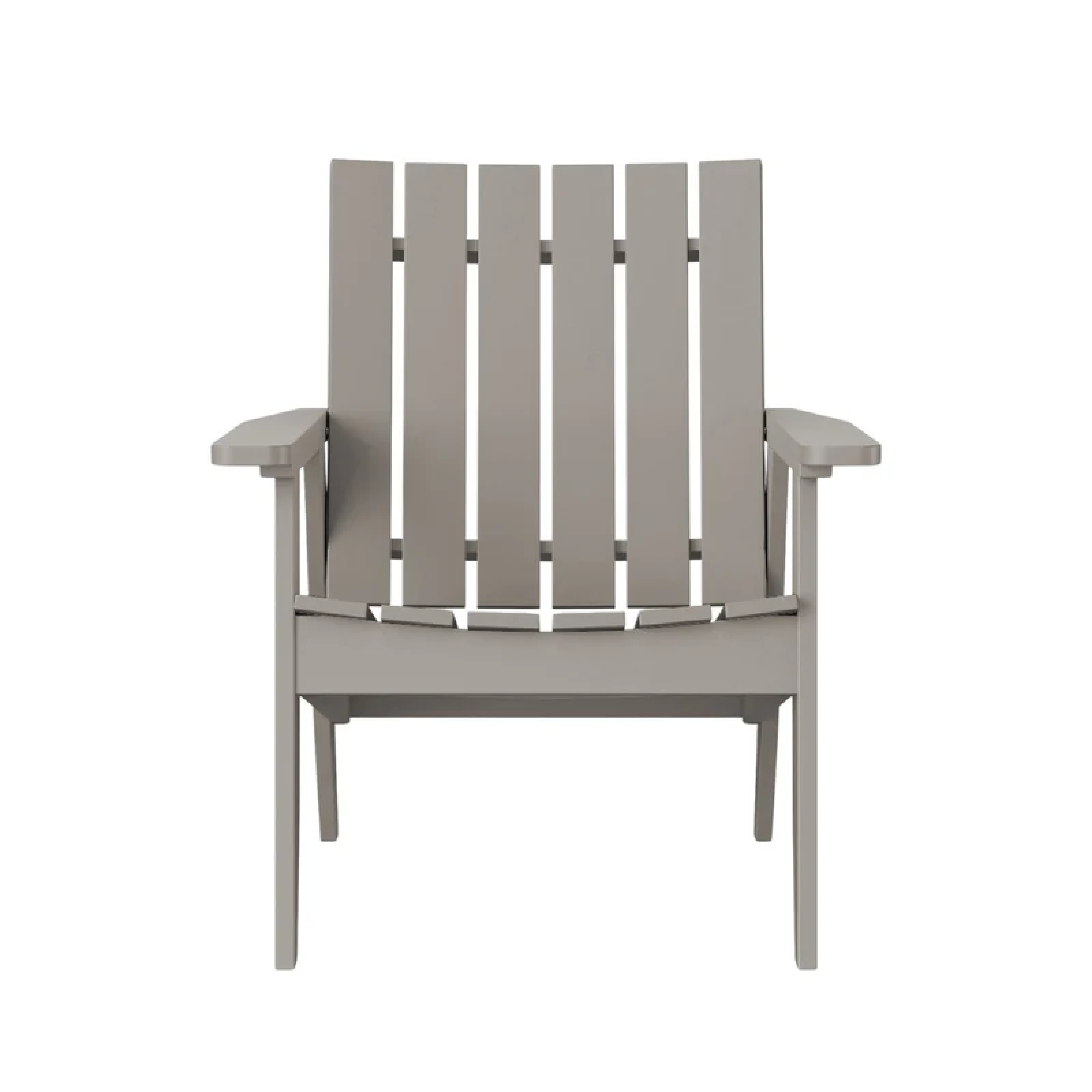 Summerfield Chat Chair, Driftwood Gray Slats and Frame