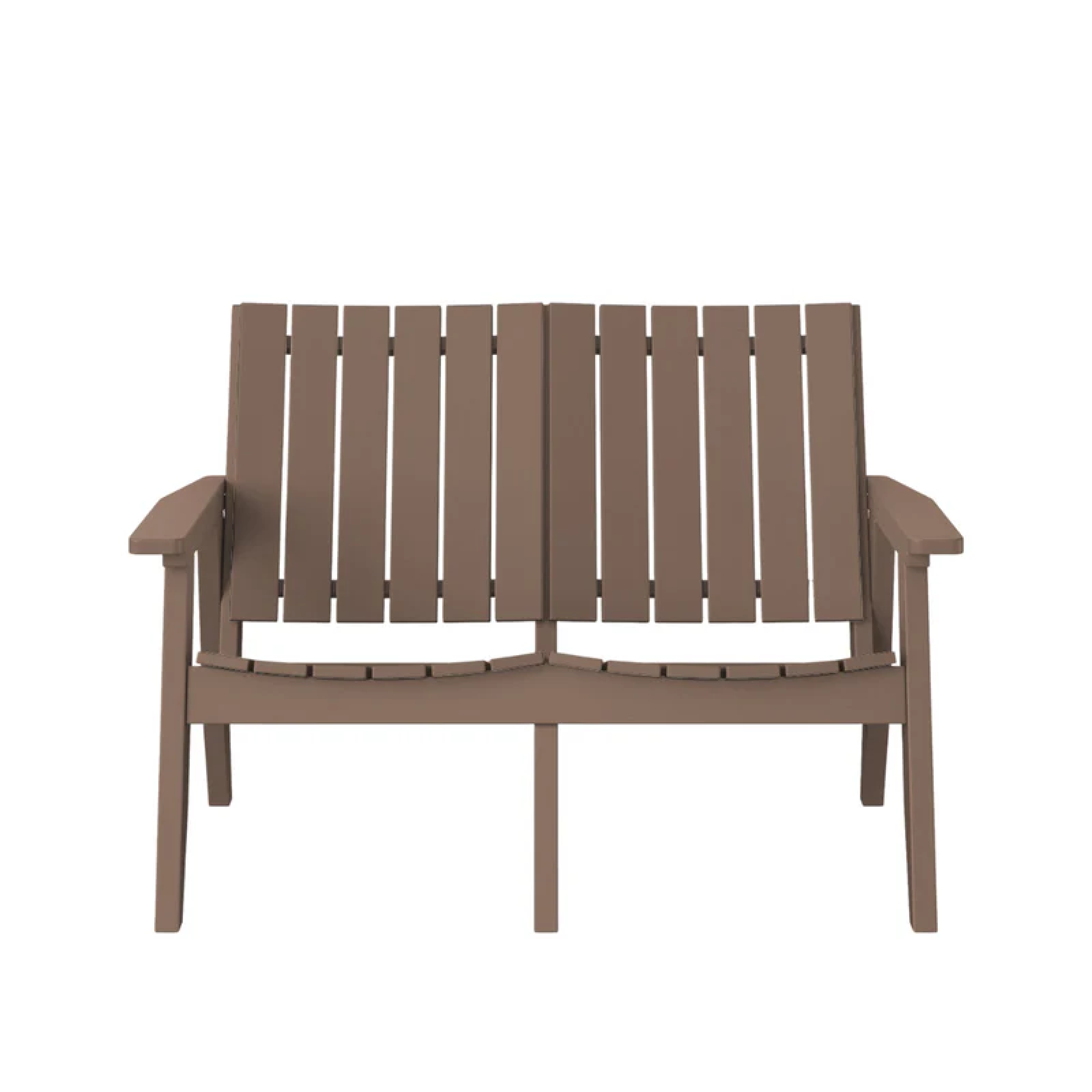 Summerfield Loveseat, Coastal Gray Slats and Frame