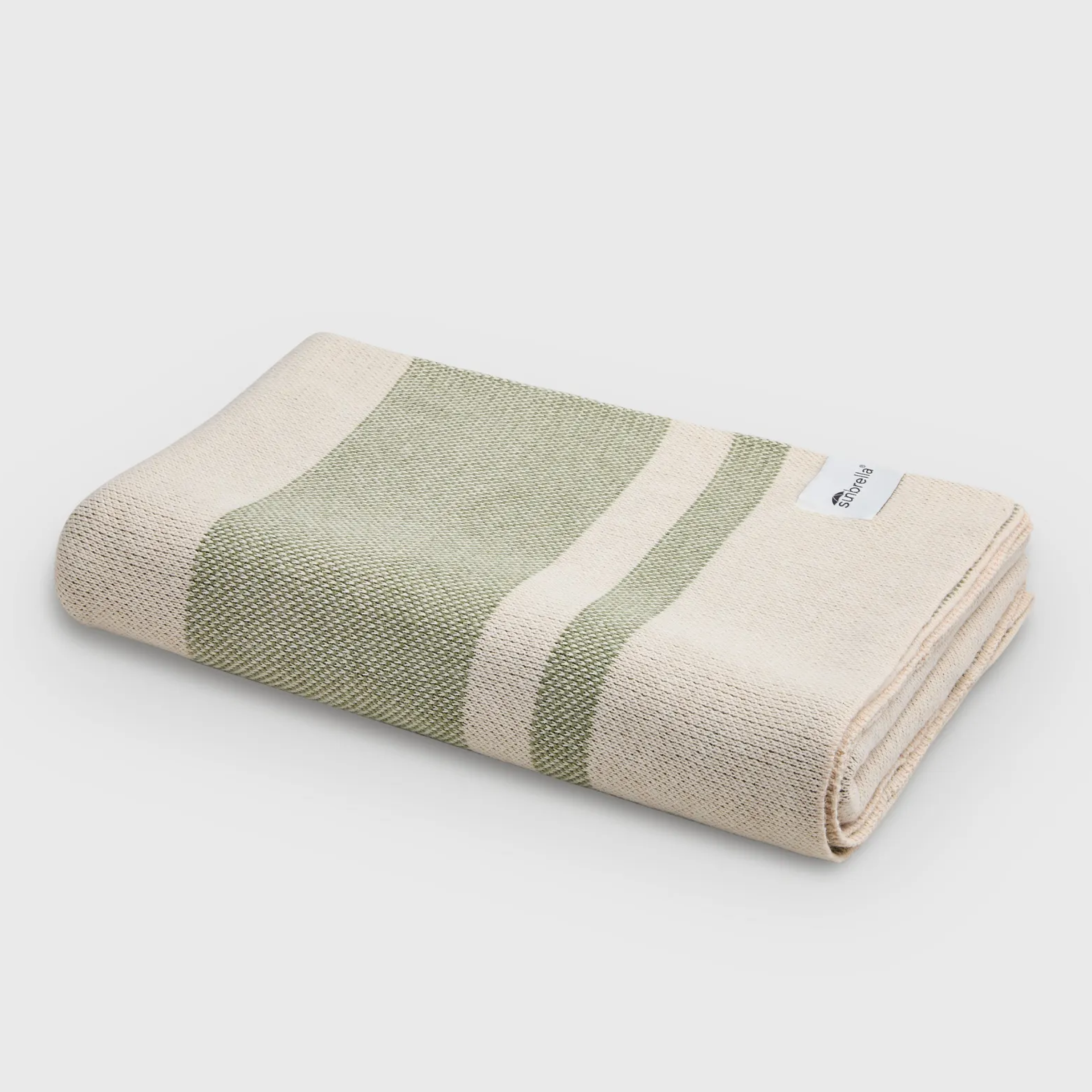 Signature Indoor Outdoor Throw - Veranda Stripe Sage