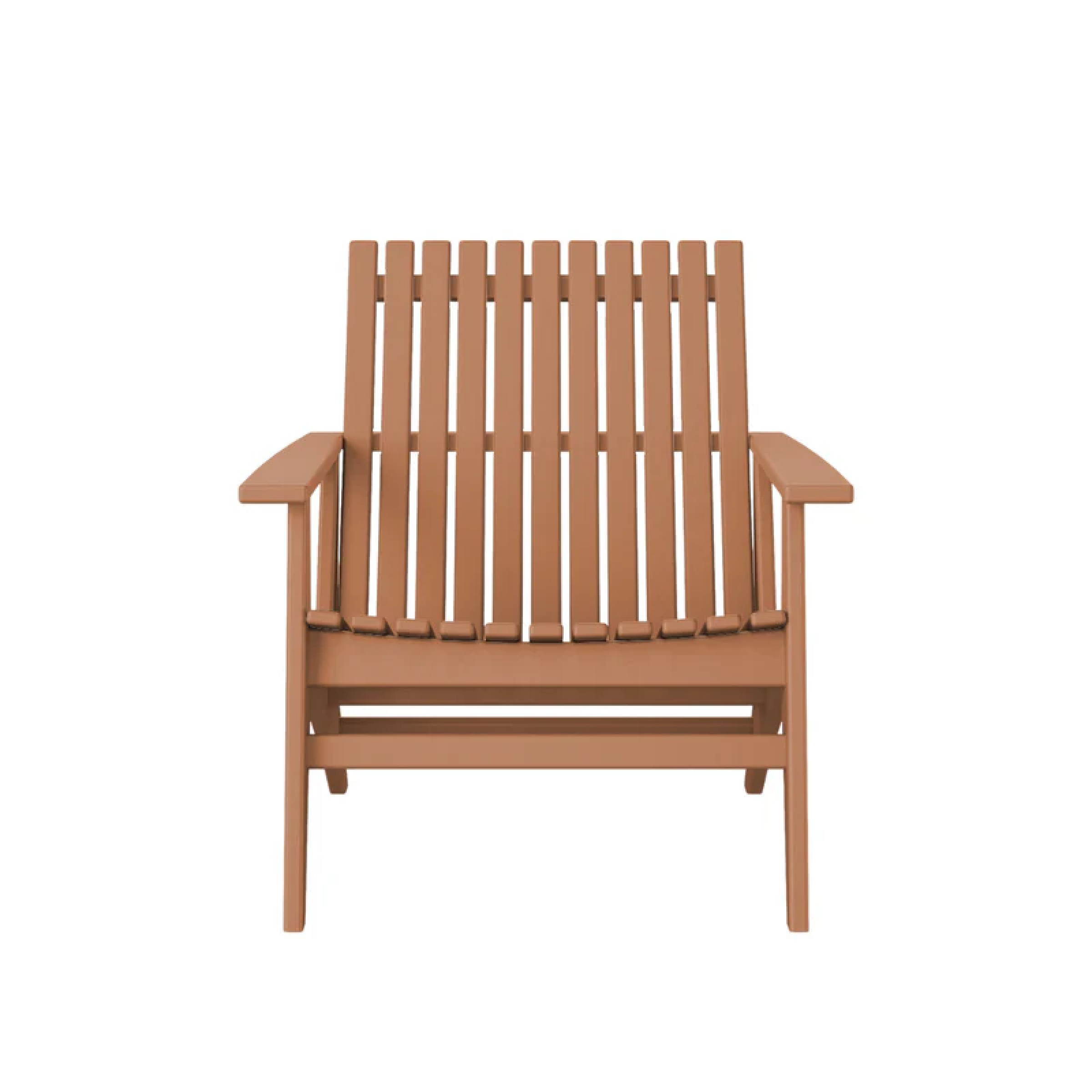 Blaine Chair, Natural Teak Slats and Frame