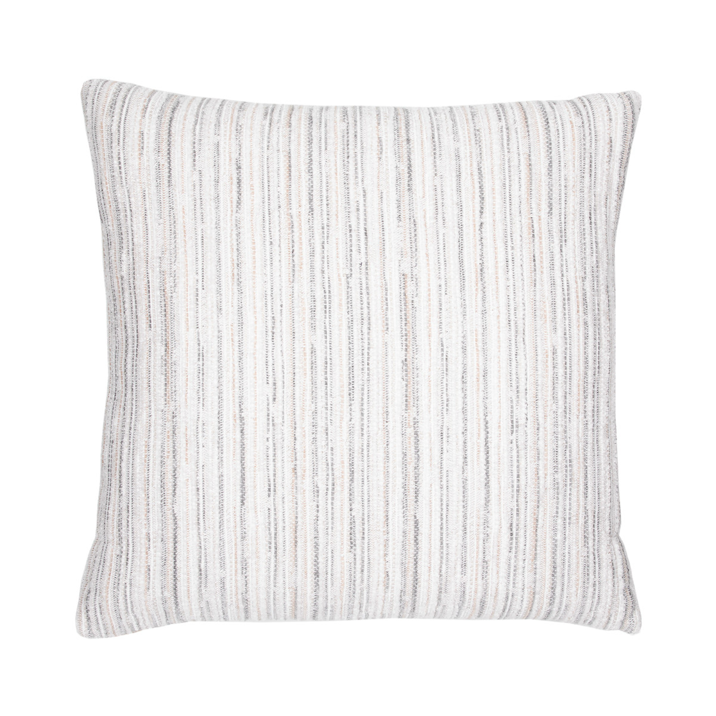 Luxe Stripe Pebble Pillow