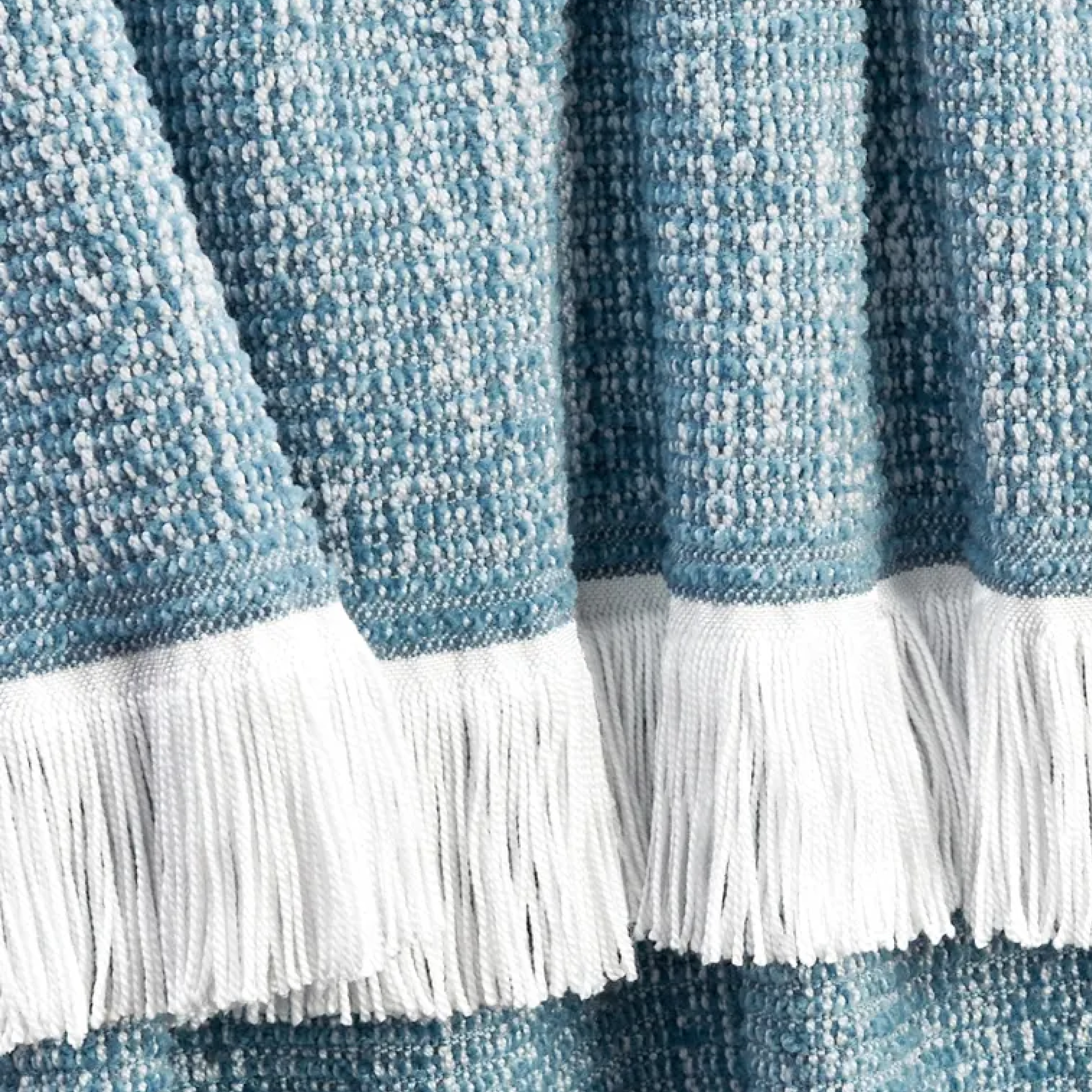 Crosshatch Indoor Outdoor Throw - Lake