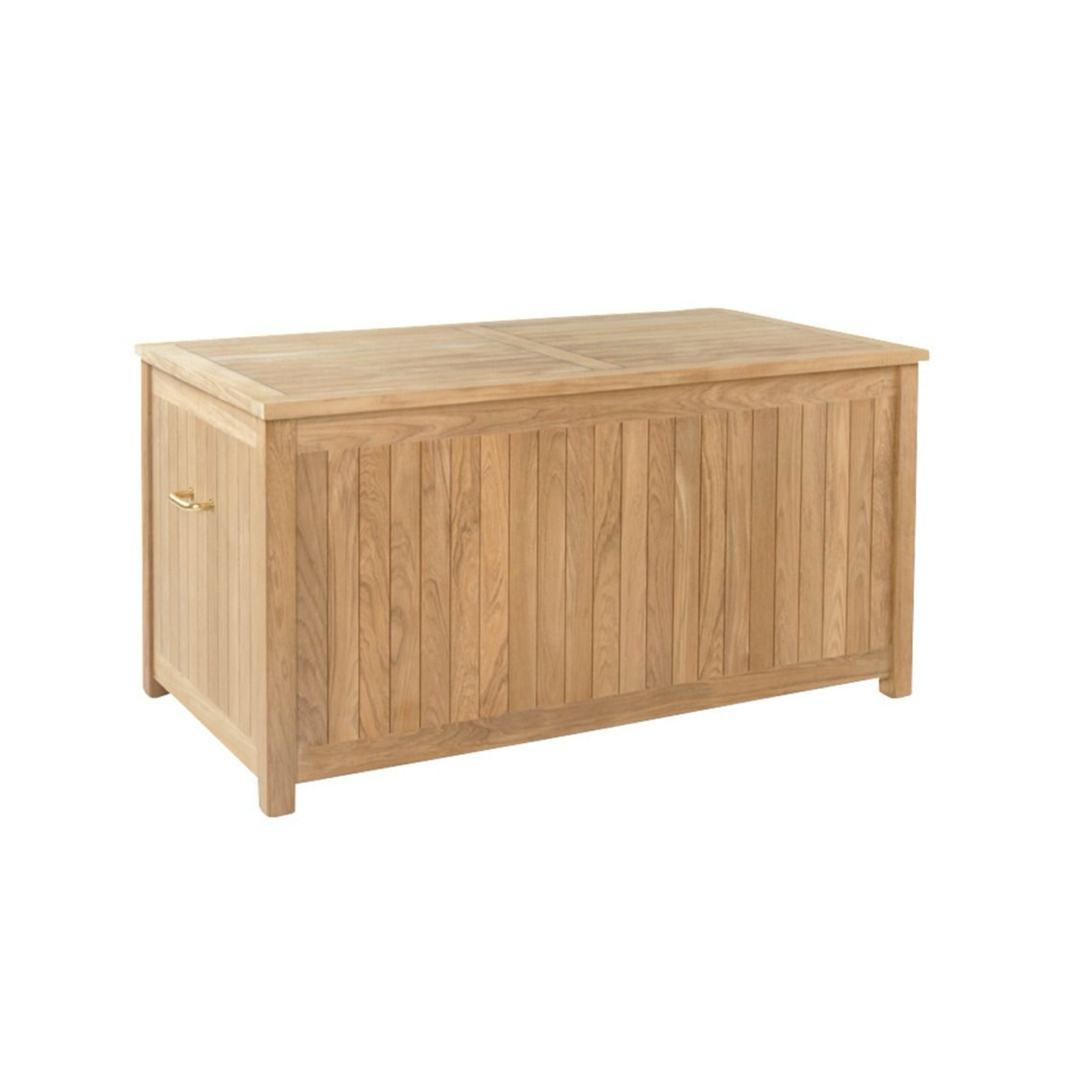 60" Teak Cushion Box