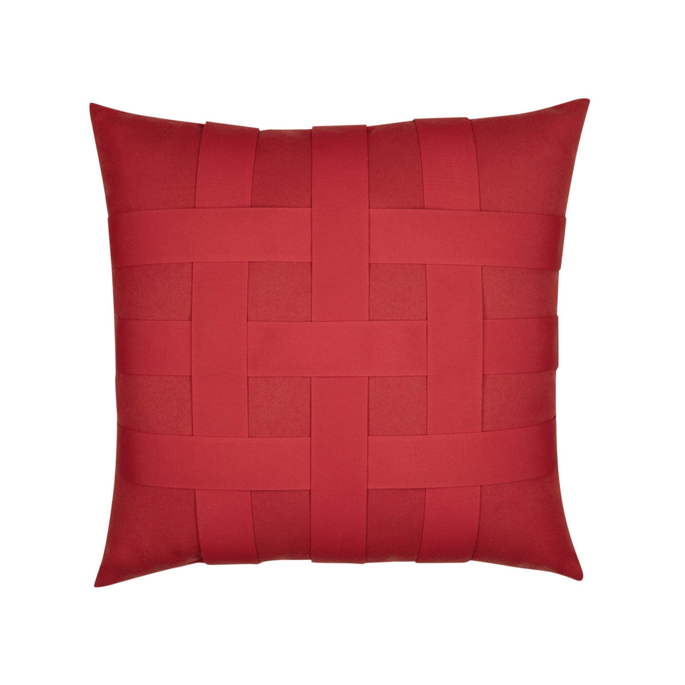 Basketweave Rouge