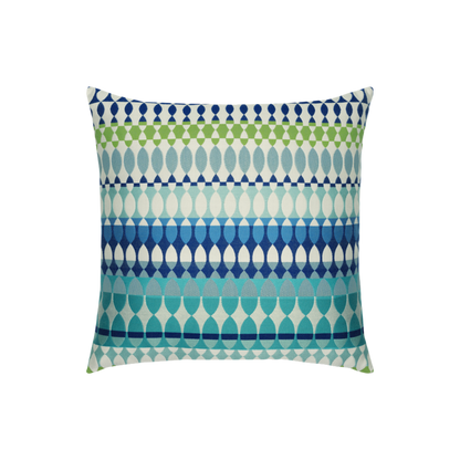 Modern Oval Ocean Pillow