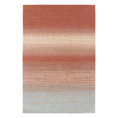 Desert Sunset Orange Outdoor Rug