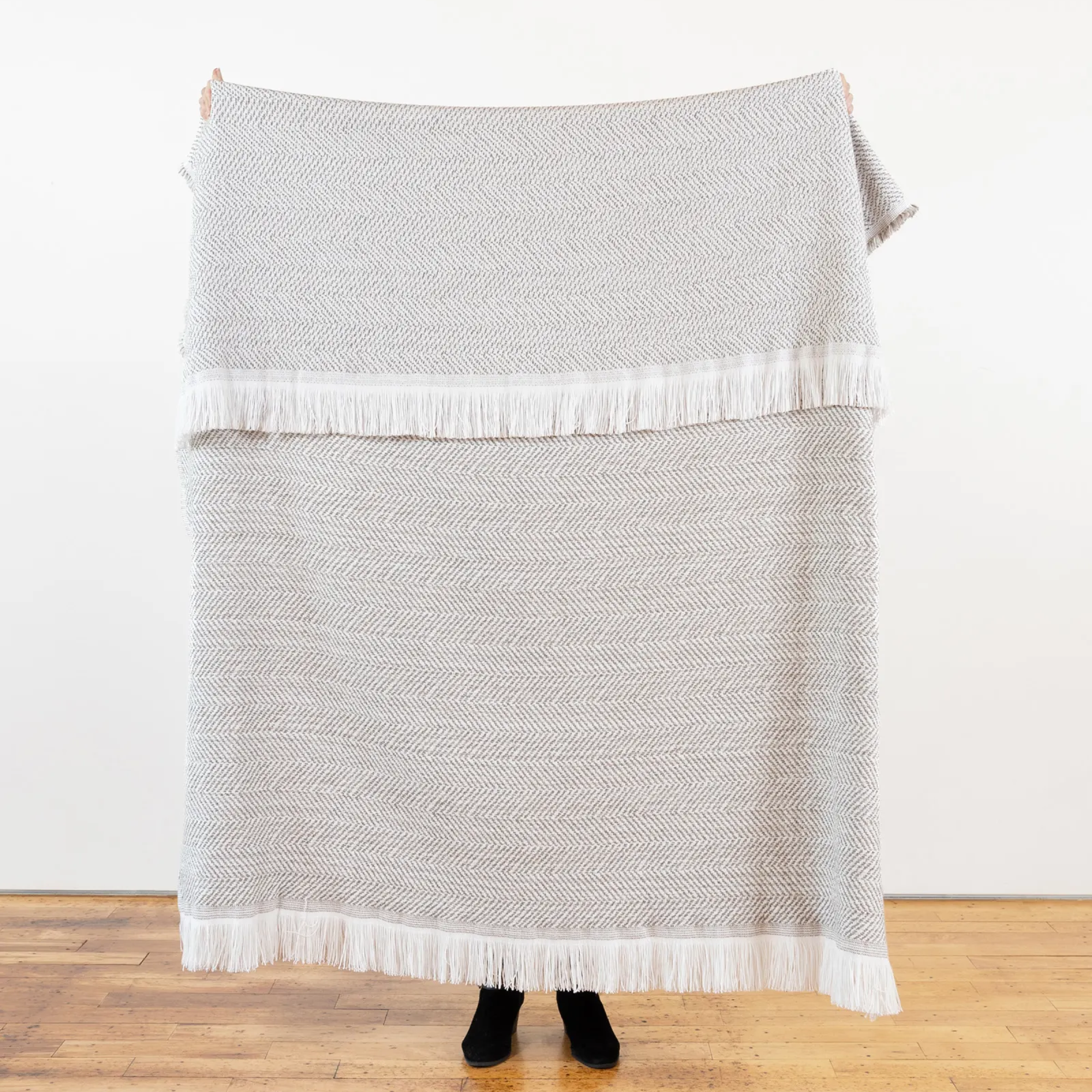Herringbone Indoor Outdoor Throw - Ashe
