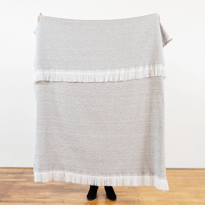 Herringbone Indoor Outdoor Throw - Ashe