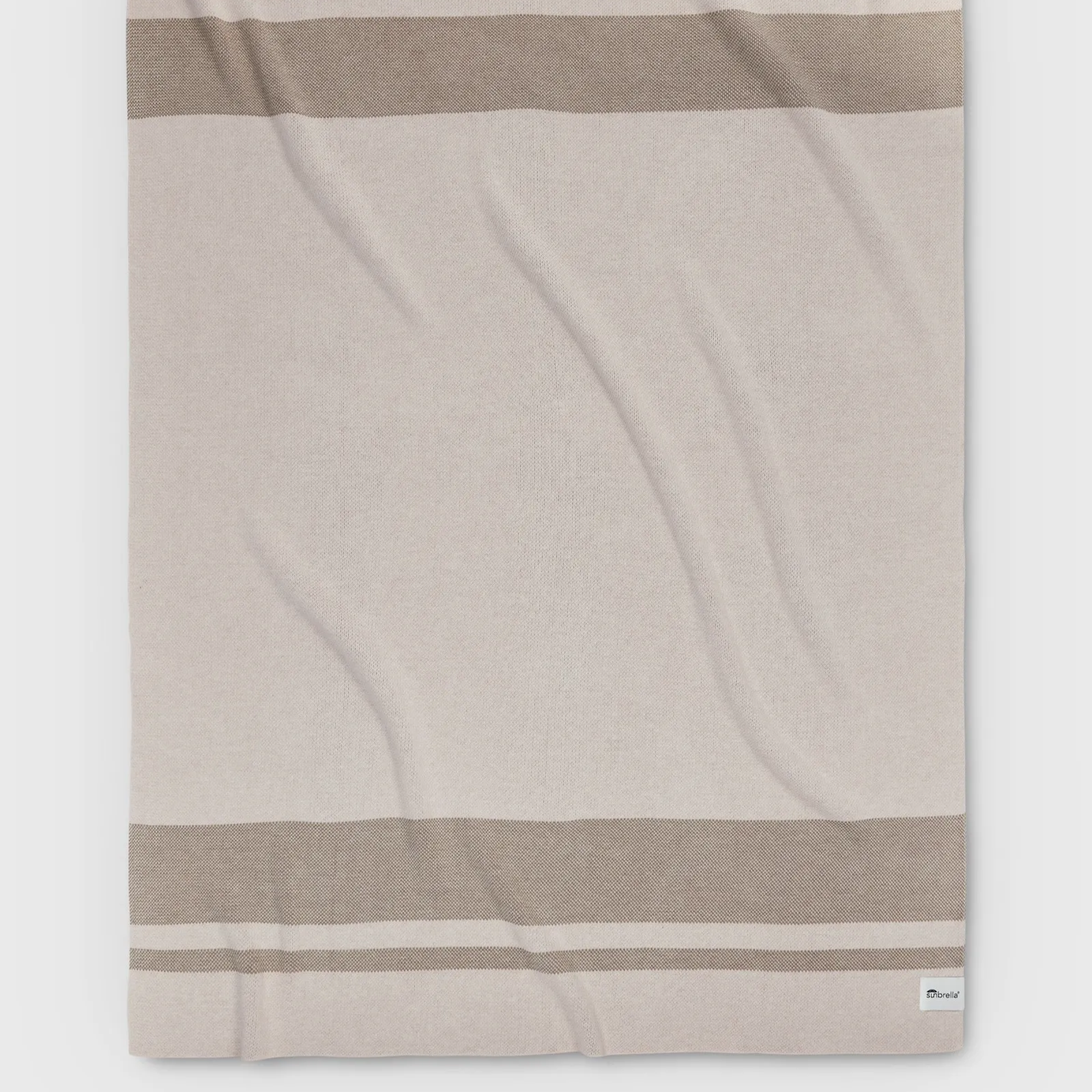 Signature Indoor Outdoor Throw - Veranda Stripe Alabaster