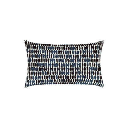 Thumbprint Indigo Pillow