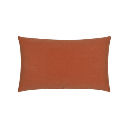 Lush Velvet Papaya/Tiffany Pillow