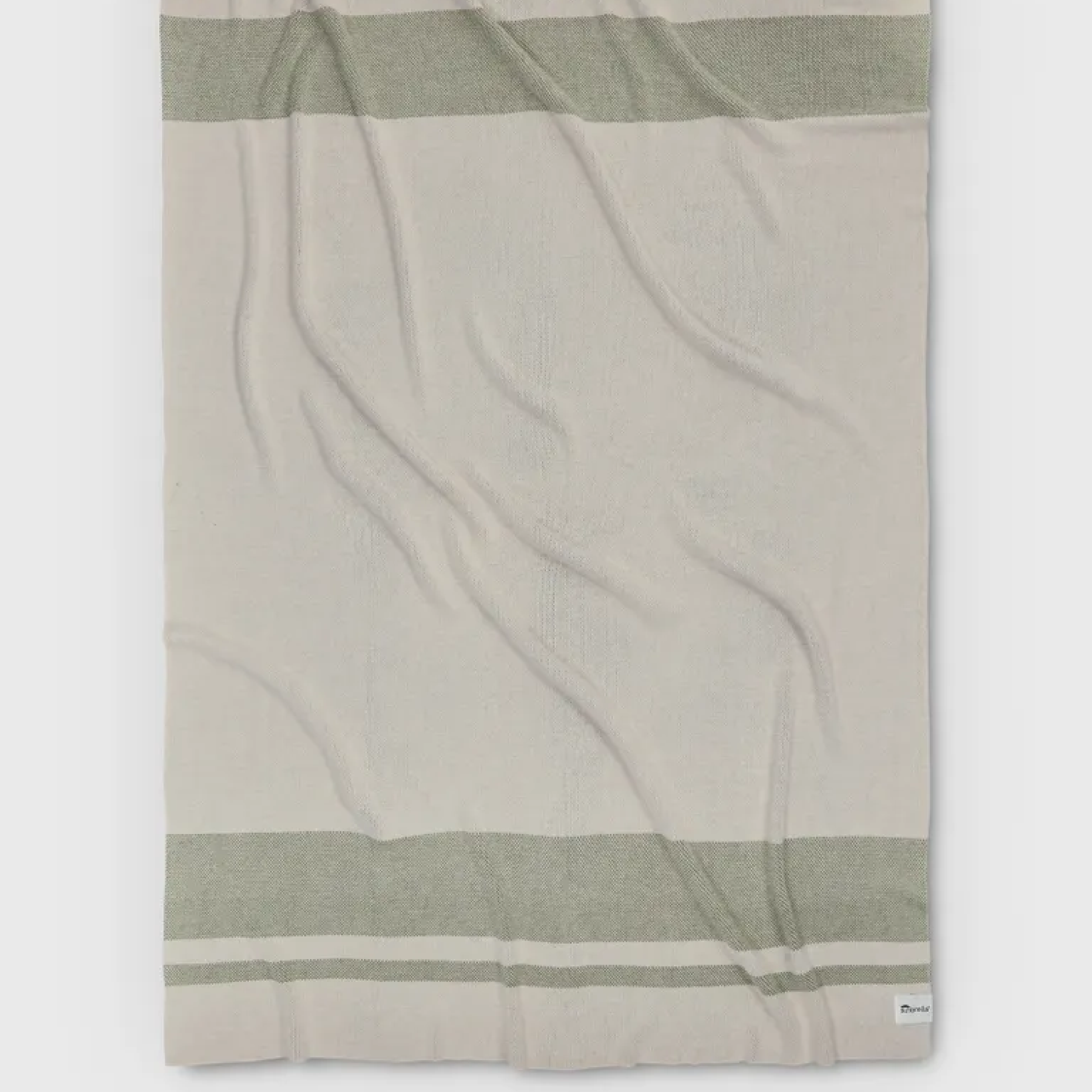 Signature Indoor Outdoor Throw - Veranda Stripe Sage