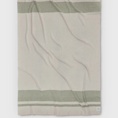 Signature Indoor Outdoor Throw - Veranda Stripe Sage