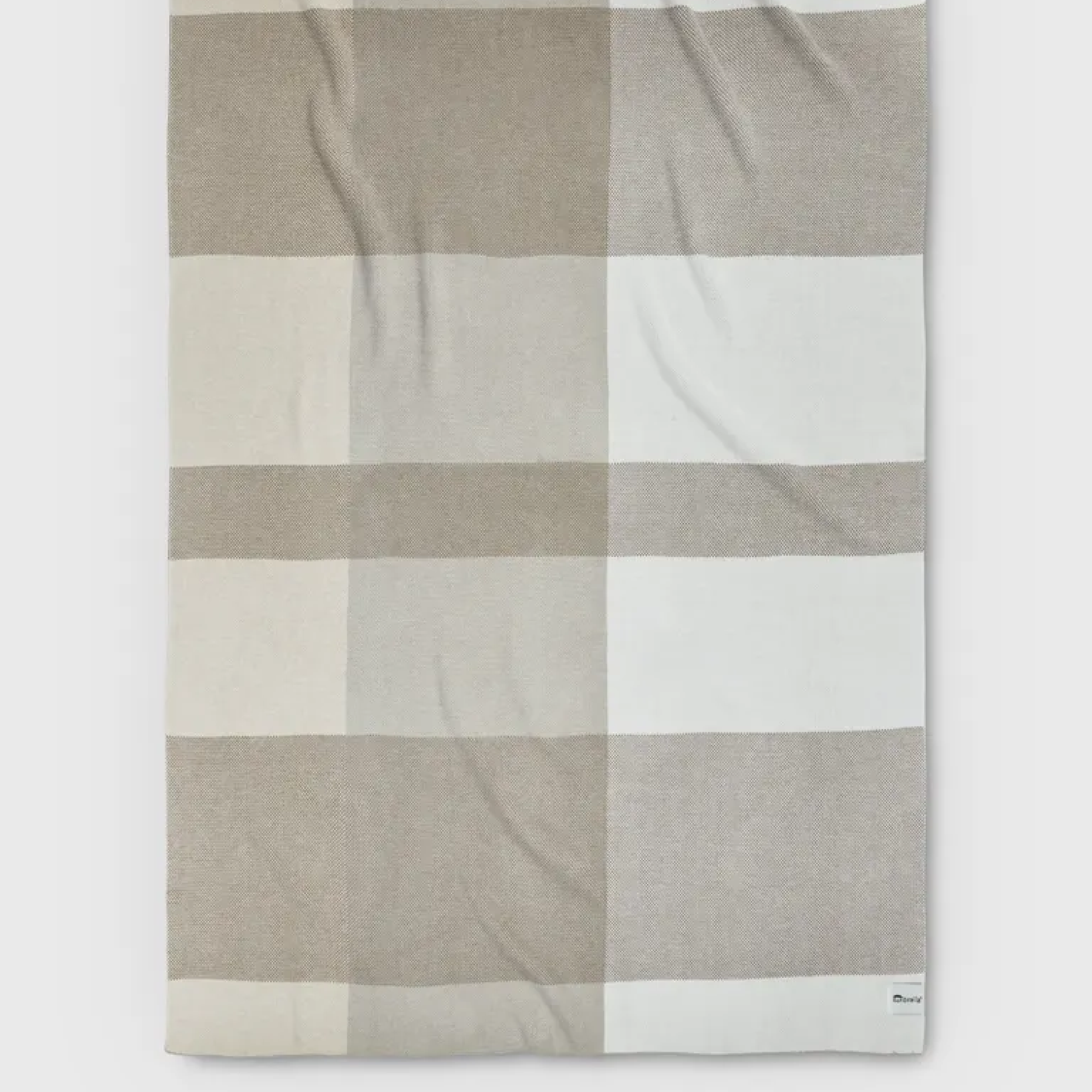 Signature Indoor Outdoor Throw - Estate Plaid Fawn