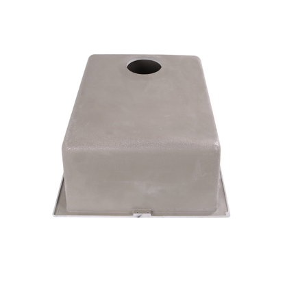17" Single Bowl Undermount Granite Composite Bar-Prep Sink Truffle
