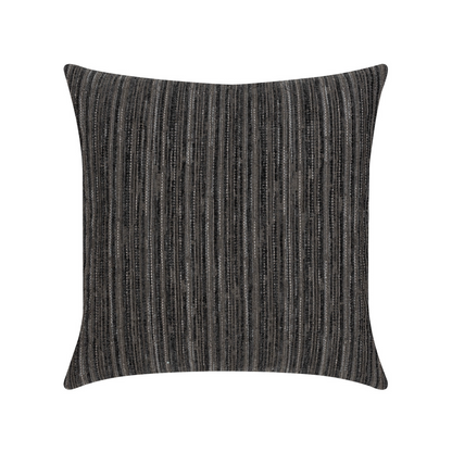 Luxe Stripe Charcoal Pillow