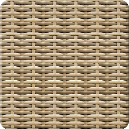 Mad Woven Wicker Chat Chair