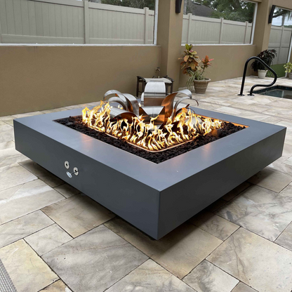 Cabo Square Fire Pit 48" (GFRC Concrete)