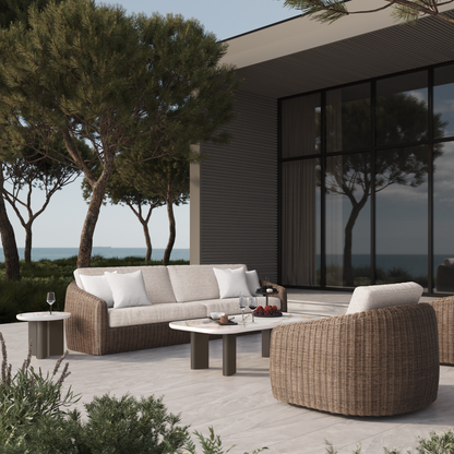 Boulevard Sofa with Hazel Weave