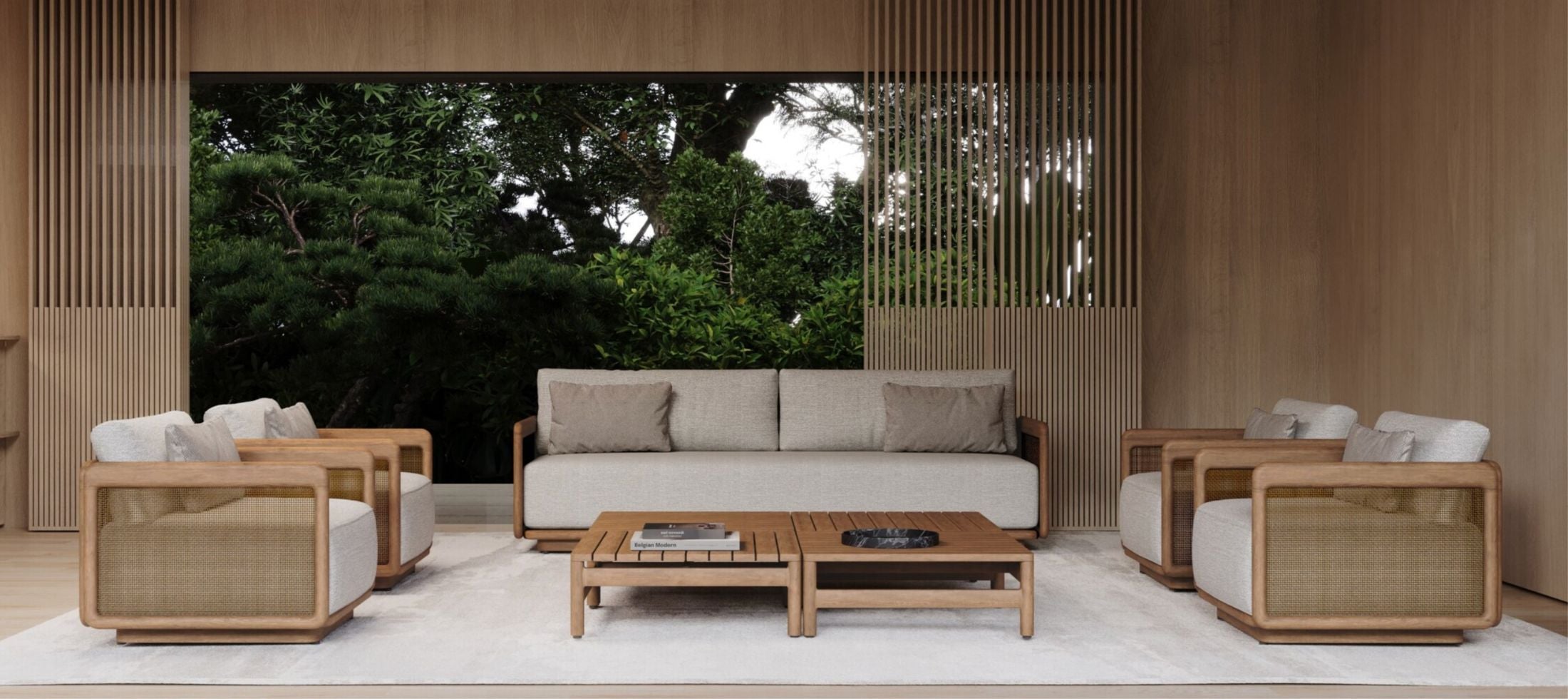 Danao Dock Sofa Chairs and Table