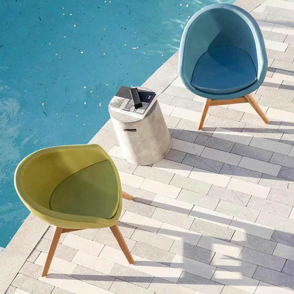 Santorini Armchair in Turquoise