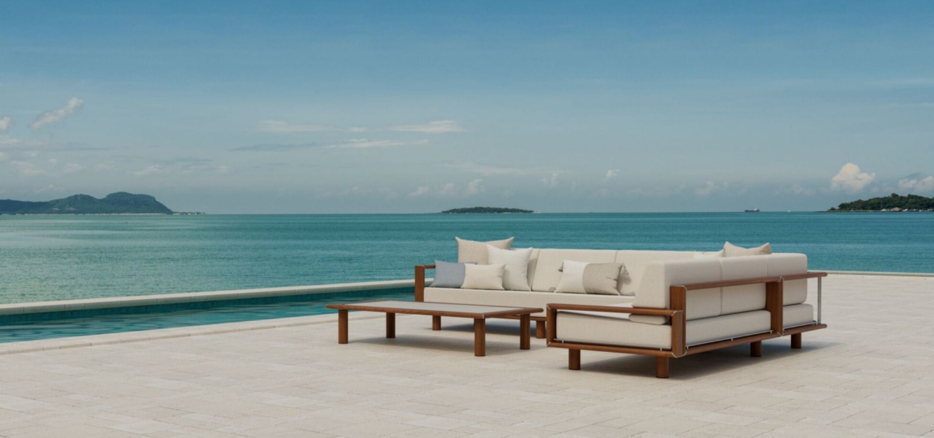 Tuuci Horizon Sectional and Table